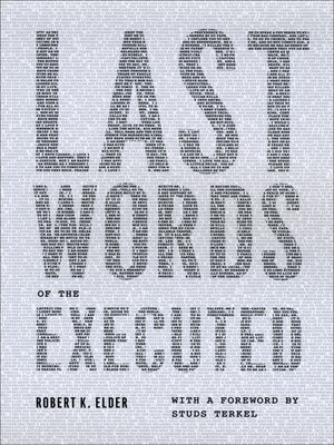 cover image of Last Words of the Executed